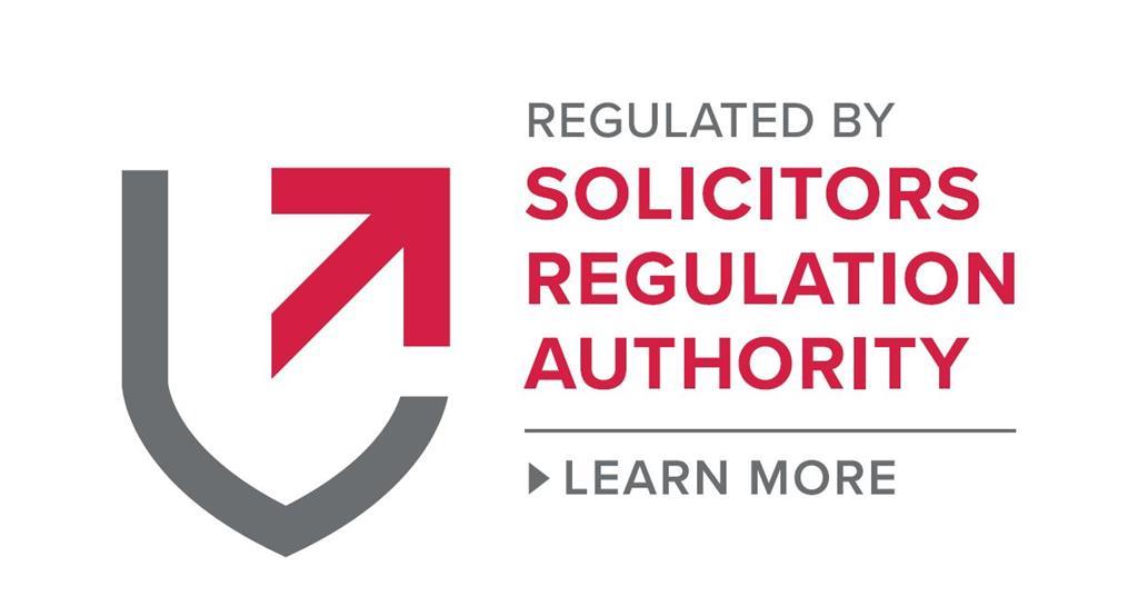 Regulated by Solicitors Regulation Authority